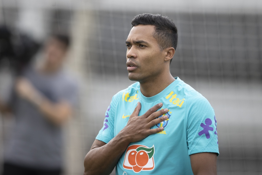 Treino da Seleção Brasileira no CT do Cruzeiro