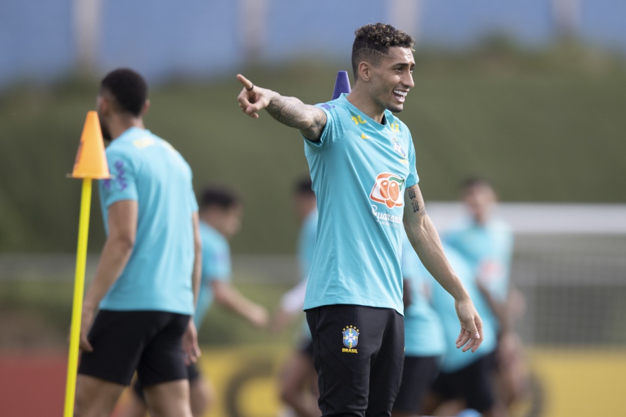 Treino da Seleção Brasileira no CT do Cruzeiro