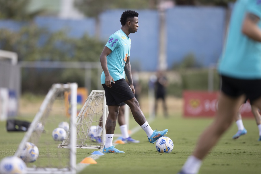 Treino da Seleção Brasileira no CT do Cruzeiro